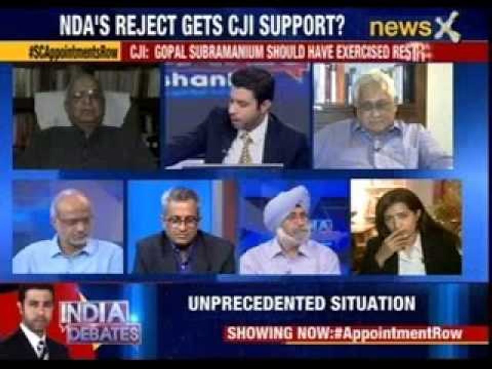 India Debates: Chief justice steps in