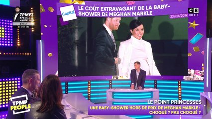 La baby-shower extravagante de Meghan Markle : TPMP People réagit !
