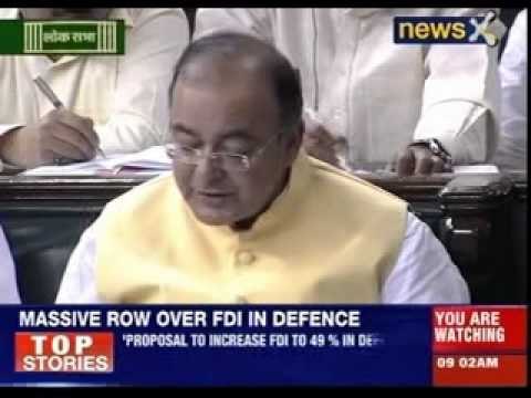 AK Antony slams Jaitley's FDI decision for defence