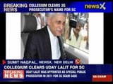 Uday Lalits's named cleared for SC judge