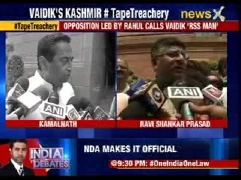 Did Indian mission facilitate Vaidik-Saeed meet, asks Rahul Gandhi