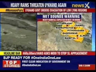 Heavy rain warning in Uttarakhand