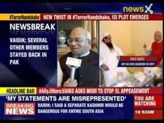 Ved Pratap Vaidik: Remarks made by me were distorted