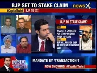 India Debates: Kejriwal alleges horse trading