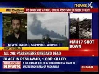 Malaysia carrier shot down over Ukraine, 298 killed