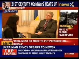 NewsX Exclusive interview with Ukraine Ambassador