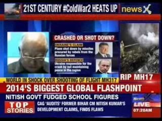 Malaysia carrier shot down over Ukraine, 295 killed