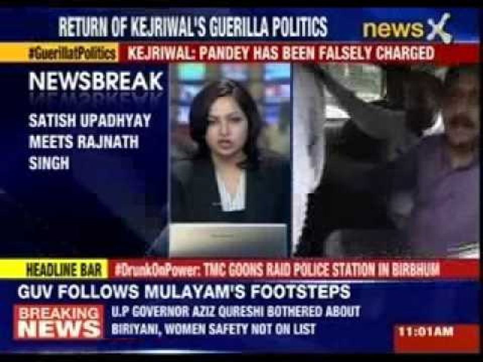 Delhi BJP presidents reaches Home Minister residence