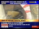 3 found dead in a car parked in RK Puram
