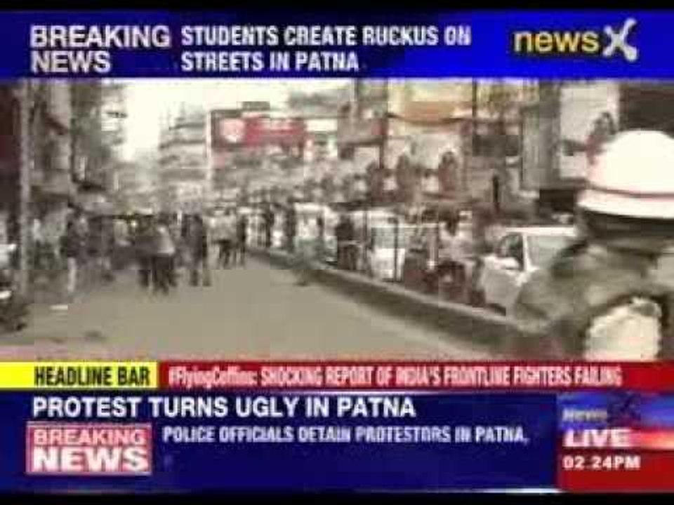 Protest turns ugly in Patna