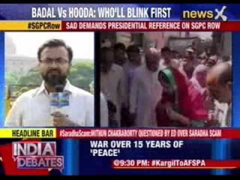 Akali Dal slams Hooda government in Haryana on SGPC row