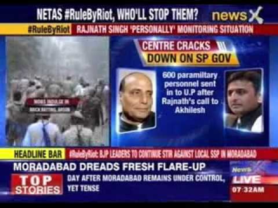 Violent clashes break out in Saharanpur District, curfew imposed