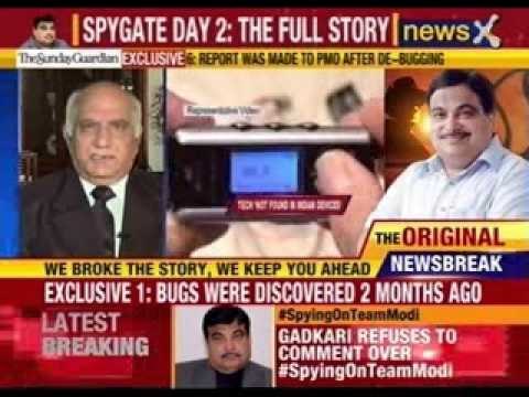 No Bugs , says Nitin Gadkari; But Congress seeks probe