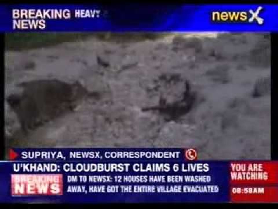 Cloudburst claims 3 lives in Tehri, Uttarakhand