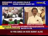 Jayalalithaa files defamation case against stalin