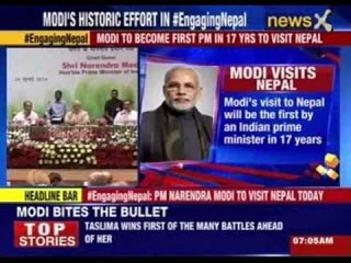 Narendra Modi to visit Nepal today