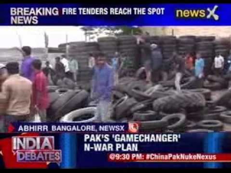 Massive fire in Banglore