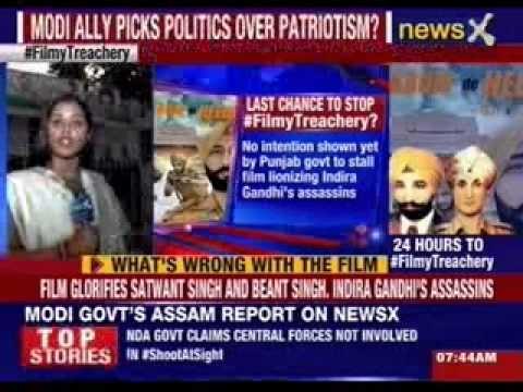 Controversial film on Indira Gandhi’s killers releases tomorrow