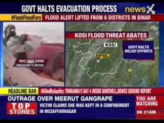 Flood alert lifted from 6 districts in Bihar