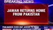 Pakistan hands over captured BSF jawan to India