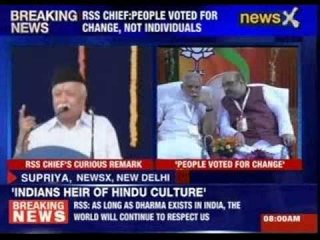 RSS Chief claims BJP’s Lok Sabha win not a ‘one-man’ show