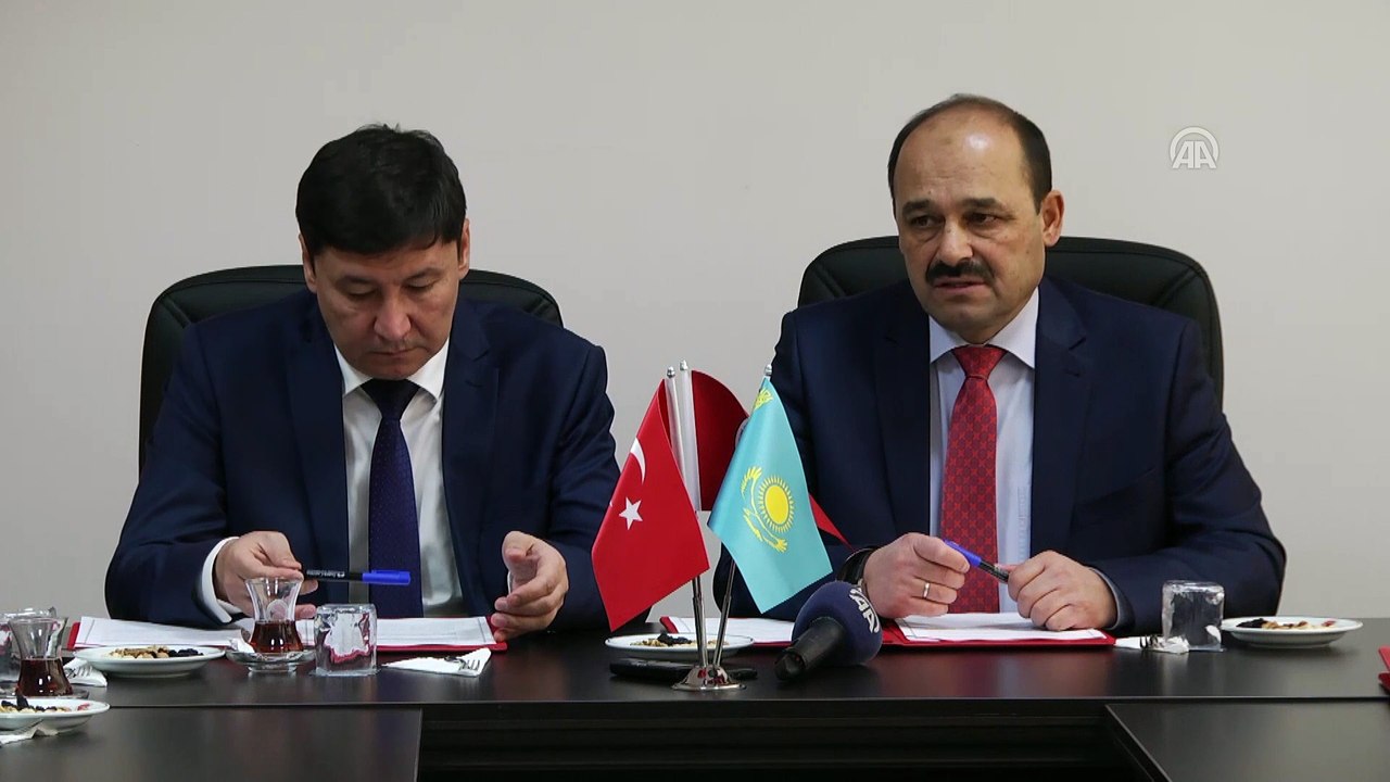 Kastamonu ile Kazakistan üniversiteleri arasında ortak diploma anlaşması - KASTAMONU