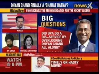 Bharat Ratna for Dhyan Chand recommended to PMO