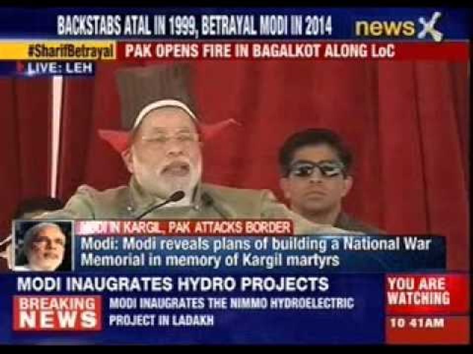 Narendra Modi promises progress in Ladakh