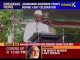 Jharkhand Governor faints during Independence Day celebration