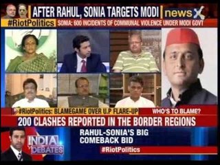 India Debates: Fading Gandhis grasping ‘riot’ lifeline?