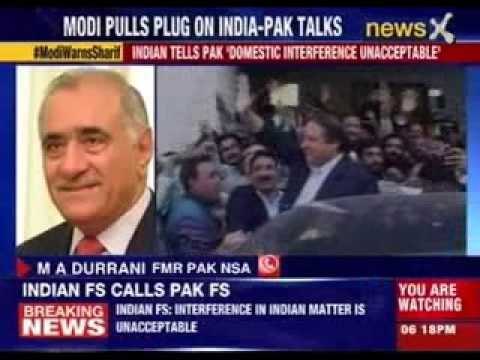 INDO PAK foreign secretaries level talks called off