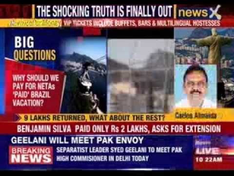 Four Goa MLAs asked to pay up for their Brazil FIFA 2014 World Cup junket