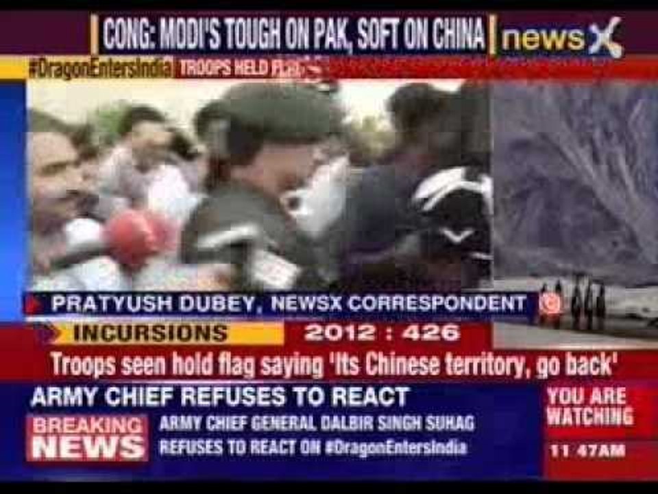 Army Chief evades questions on Chinese incursion