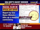 Goa home ministry refers to African as 'Nigro'