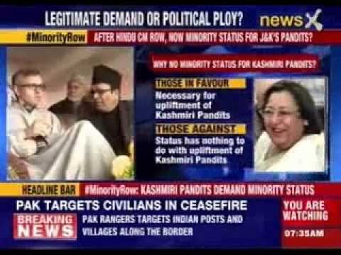 Groups representing Kashmiri Pandits seek minority status