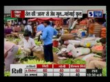 Price of green-vegetables increased fruits become expensive in market