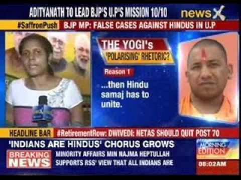 Yogi Adityanath accuses Samajwadi Party of targeting Hindus