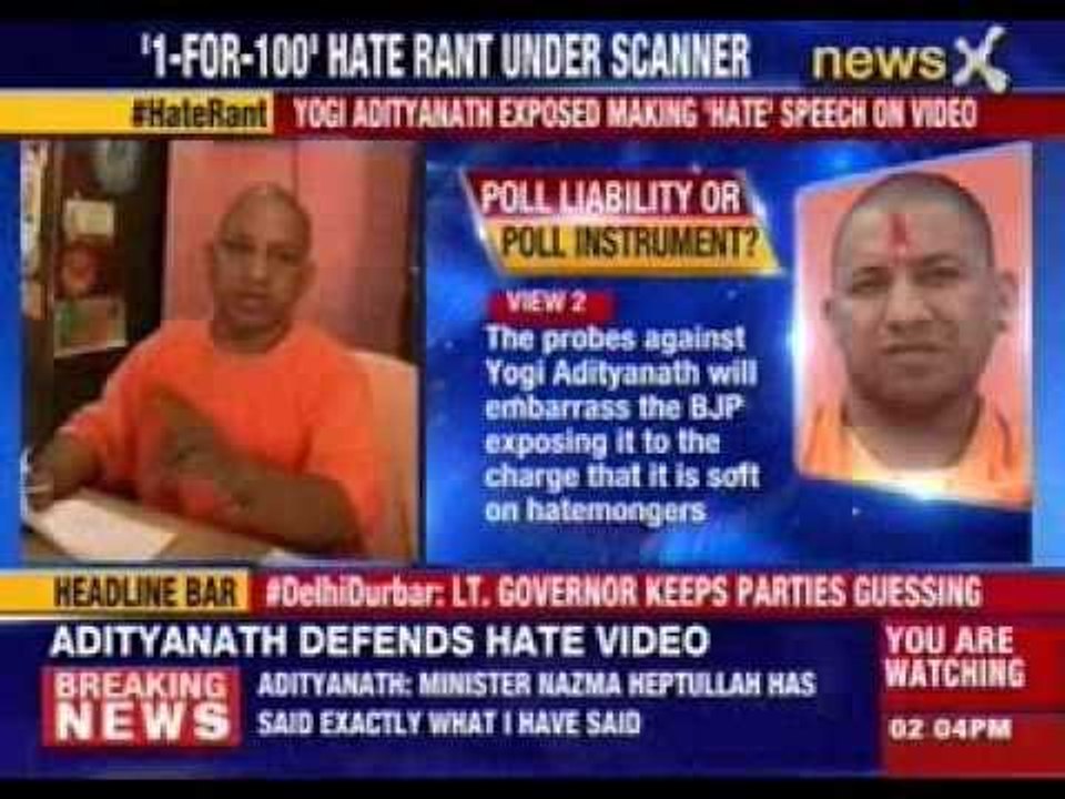 U.P government orders forensic probe in Yogi #HateRant