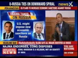 US plans to increase economic sanctions against Russia