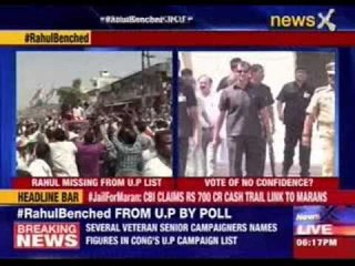 Rahul Gandhi’s name missing from Congress U.P campaign list