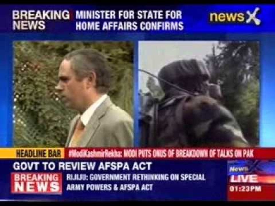 Centre rethinking on AFSPA