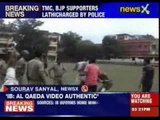 TMC, BJP supporters lathicharged by police