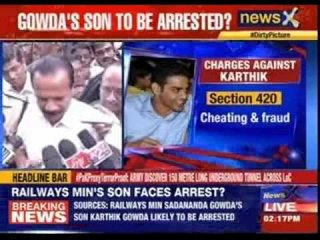 Court issue warrant against Karthik Gowda