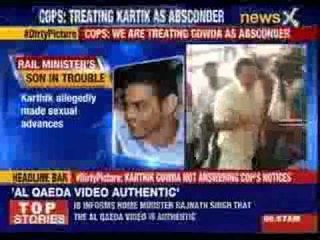 Karthik Gowda not answering cop’s notices