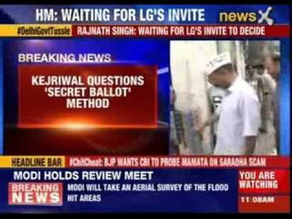 Arvind Kejriwal questions ‘secret ballot’ method