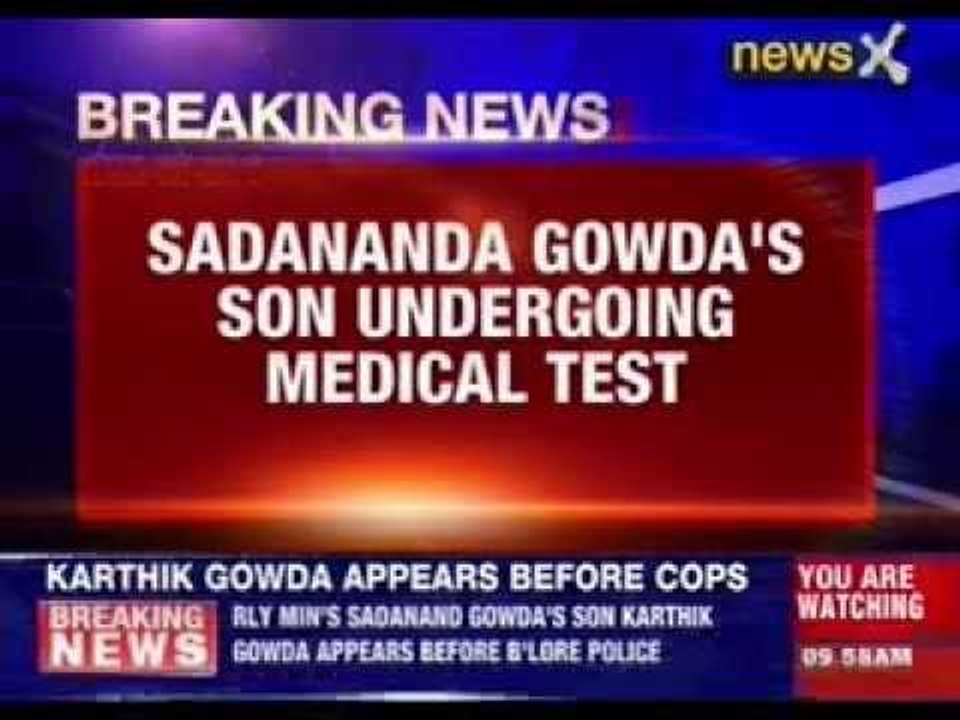 Rape-cheating case: Karthik Gowda appears at RT...