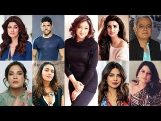 Tanushree Dutta vs Nana Patekar: From Priyanka Chopra, Twinkle Khanna, all Bollywood come in support