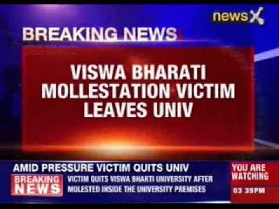 Viswa Bharati molestation victim leaves university