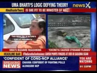 Uma Bharti’s shocking explanation for Uttarakhand floods