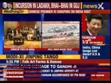 Jinping pays homage to Gandhi ji
